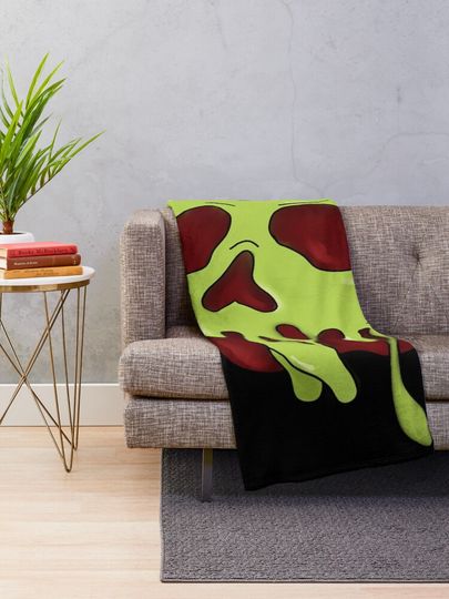 Poison Apple Throw Blanket