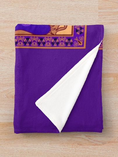 Aladdin 1992 Magic Carpet Throw Blanket