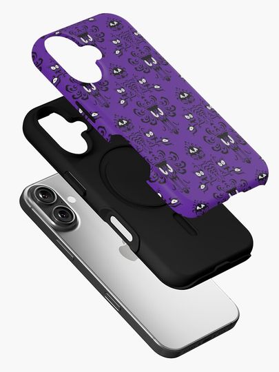 Haunted Mansion Wallpaper iPhone Case