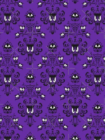 Haunted Mansion Wallpaper iPhone Case