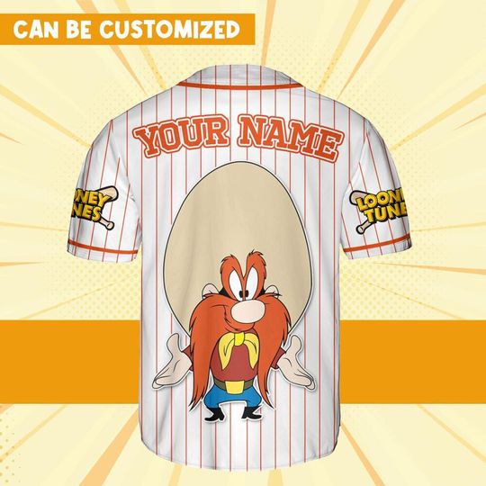 Custom Looney Tune Yosemite Sam Simple Baseball, Cartoon Team Outfit