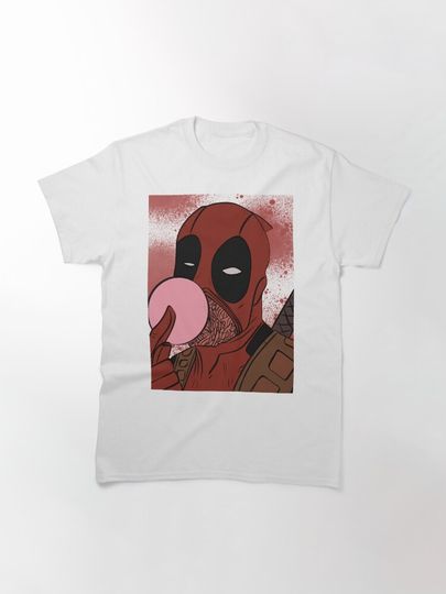 Deadpool Bubble Gum - Design 4 Classic T-Shirt