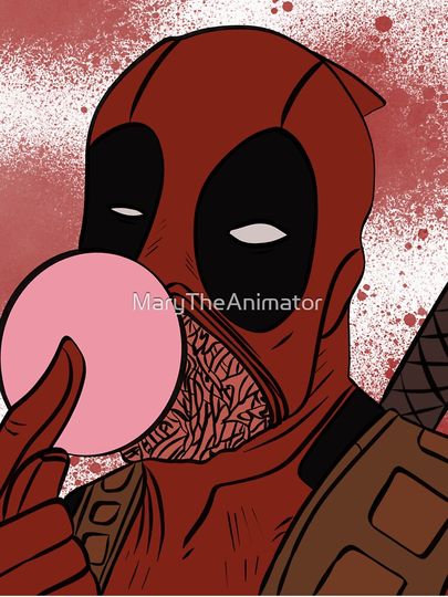 Deadpool Bubble Gum - Design 4 Classic T-Shirt
