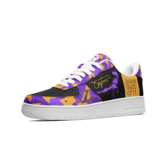 Kobe Bryant Leather Low Top Sneakers