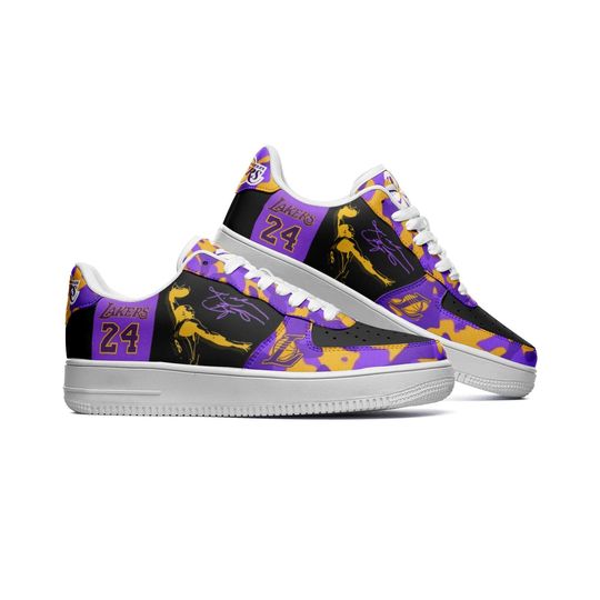 Kobe Bryant Leather Low Top Sneakers
