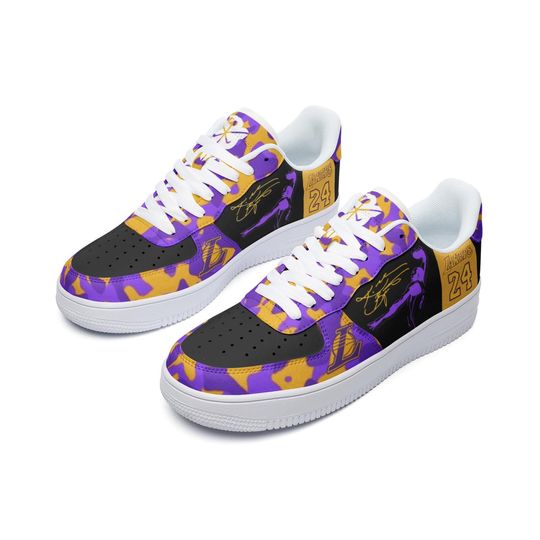 Kobe Bryant Leather Low Top Sneakers