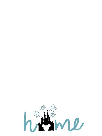 Welcome Home castle sticker  iPhone Case