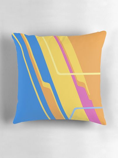 Carousel of Progress Wall Pillow