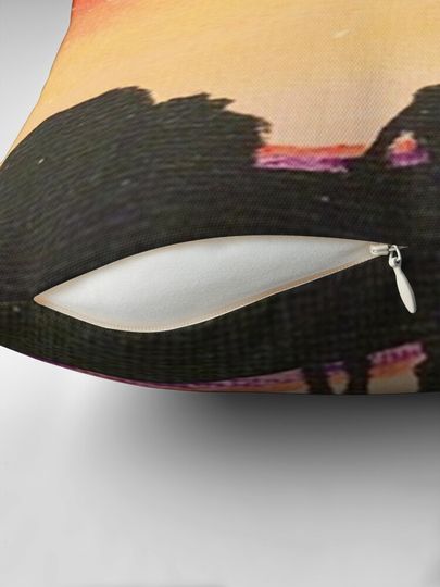 Sunset on Tatooine Pillow