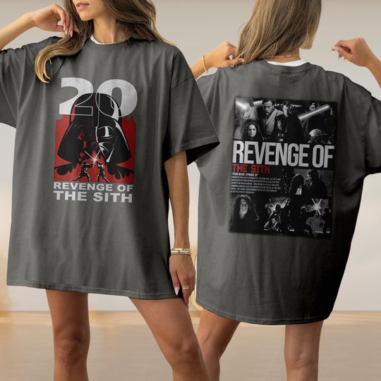 Revenge Of The Sith Star wars 20th Anniversary Shirt, Anakin Skywalker Unisex Shirt, Revenge of The Sith Tee, Darth Vader T-Shirt