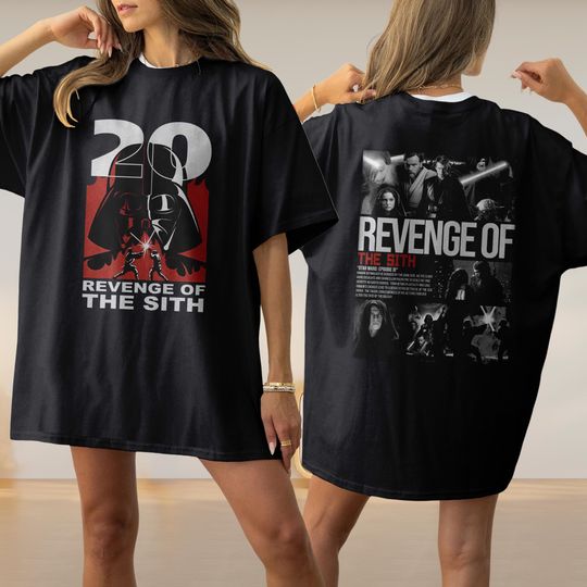 Revenge Of The Sith Star wars 20th Anniversary Shirt, Anakin Skywalker Unisex Shirt, Revenge of The Sith Tee, Darth Vader T-Shirt