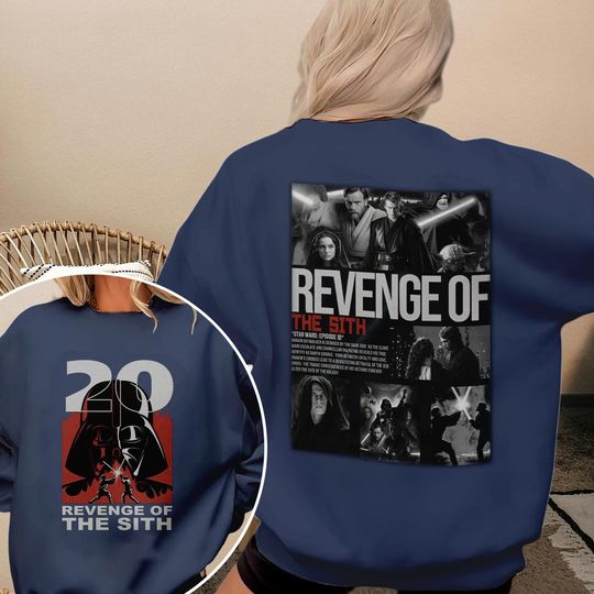 Revenge Of The Sith Star wars 20th Anniversary Shirt, Anakin Skywalker Unisex Shirt, Revenge of The Sith Tee, Darth Vader T-Shirt