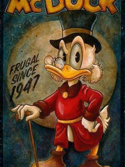 Scrooge McDuck iPhone Case