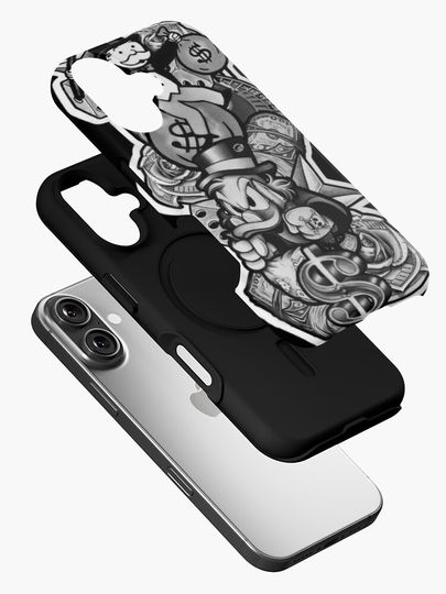 Scrooge McDuck and Rich Uncle Pennybags iPhone Case