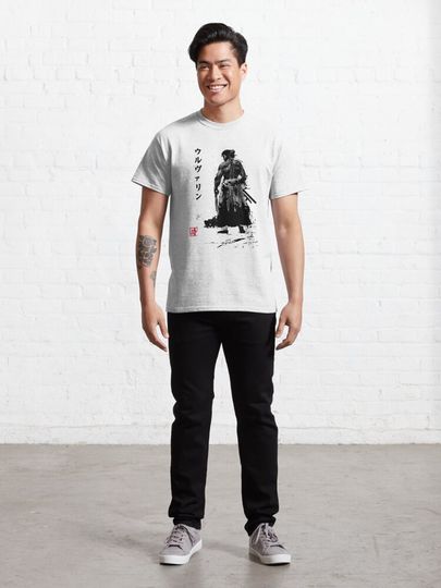 Immortal Samurai sumi-e    Classic T-Shirt