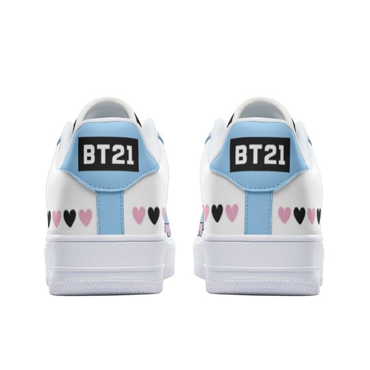BT21 Mang Unisex Low Top Leather Sneakers