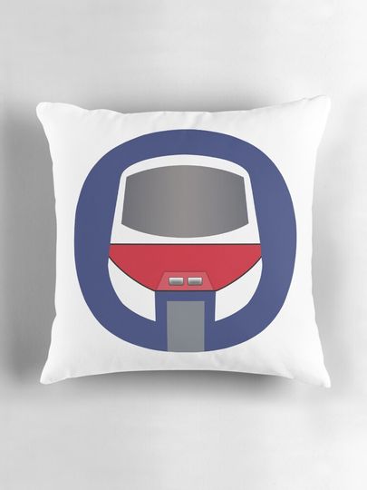 Monorail Logo Pillow