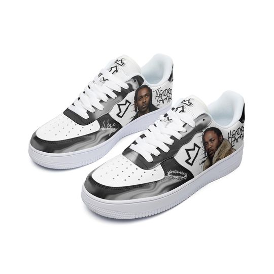 Kendrick Lamar Leather Low Top Sneakers