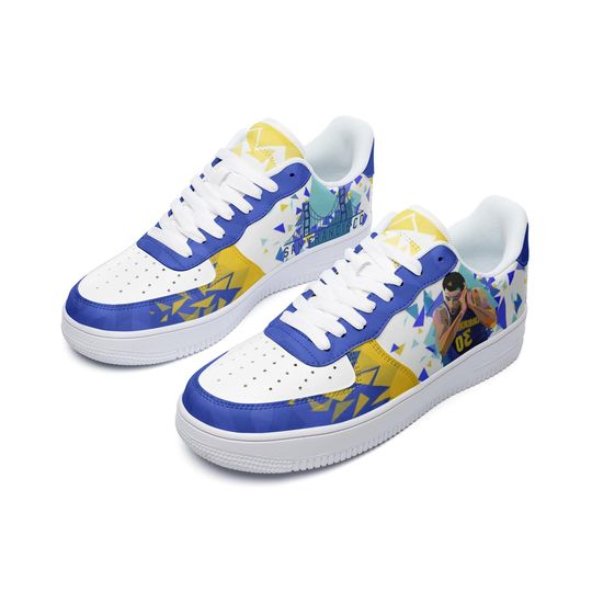 Stephen Curry Leather Low Top Sneakers