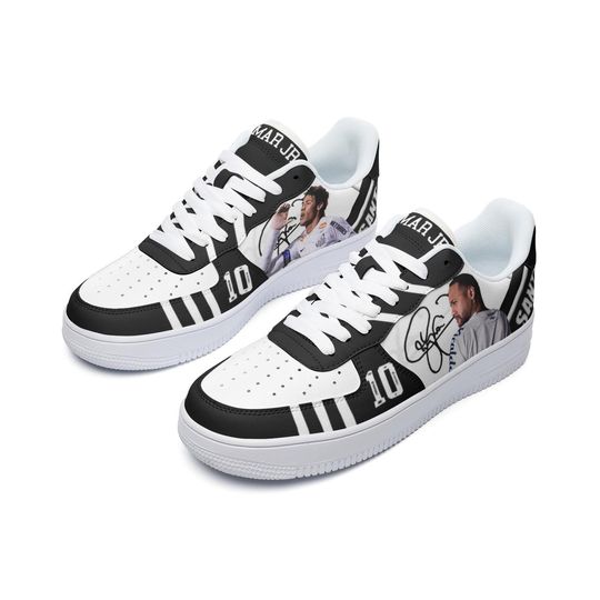 Neymar Santos Leather Low Top Sneakers