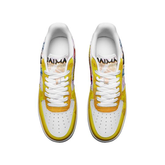 Goku Daima Leather Low Top Sneakers