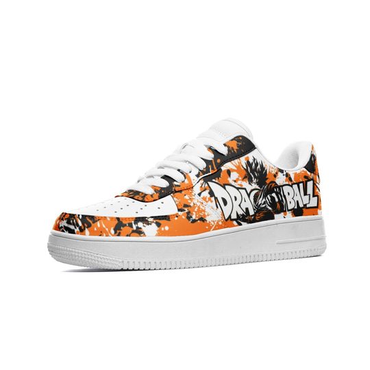 goku Leather Low Top Sneakers