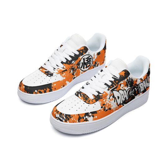 goku Leather Low Top Sneakers