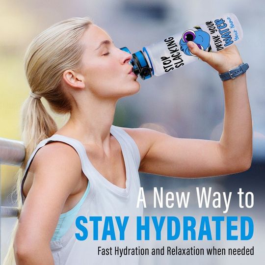 Finding Dory Bottle, Dory Water Tracker Bottle, Finding Dory Birthday Party, Custom Motivational Bottle, Cartoon Bottle