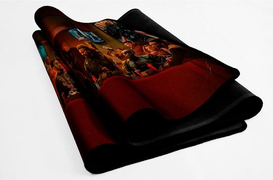 Avengers Desk Mat, Geek placemats, Infinity War Large Desk Pad, Endgame Desk pad, Colored Large Mouse Pad, Comic Fan Gift.