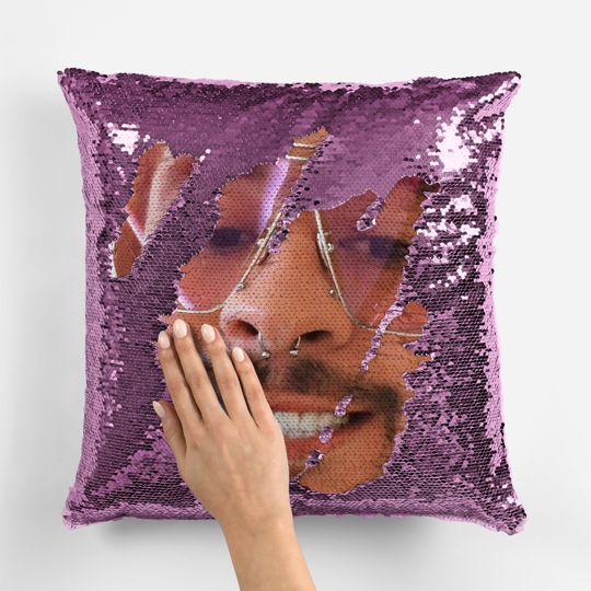 Bad Bunny - Fan Sequin Pillowcase