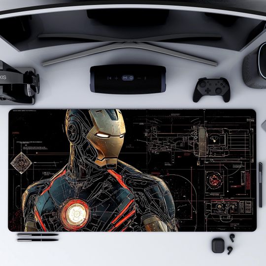 Iron Man Desk Mat