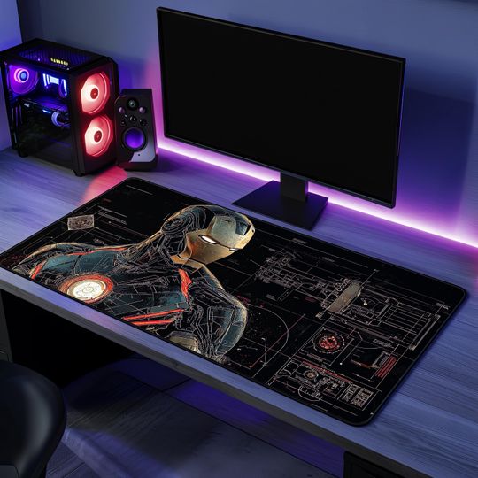 Iron Man Desk Mat