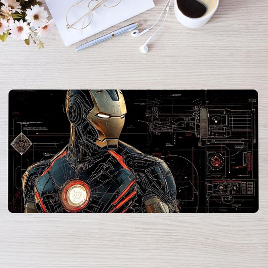 Iron Man Desk Mat