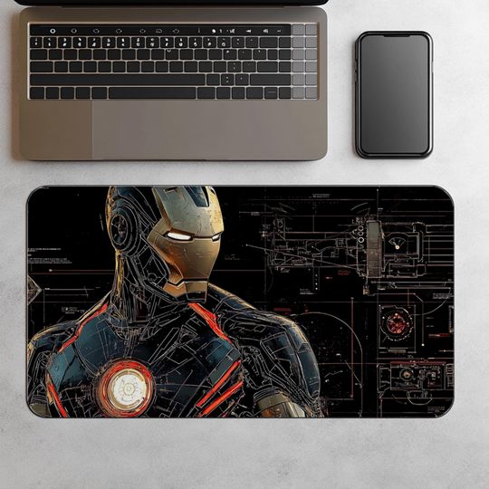 Iron Man Desk Mat