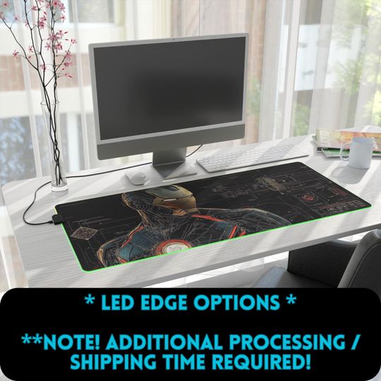 Iron Man Desk Mat