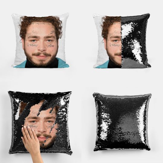 POST MALONE - Fan Sequin Pillowcase