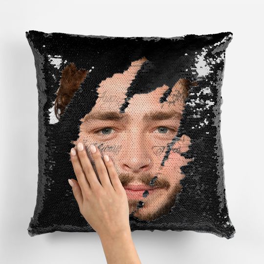 POST MALONE - Fan Sequin Pillowcase