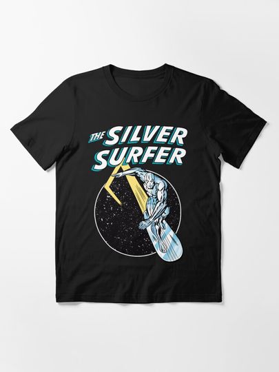 Cosmic Silver Surfer Essential T-Shirt