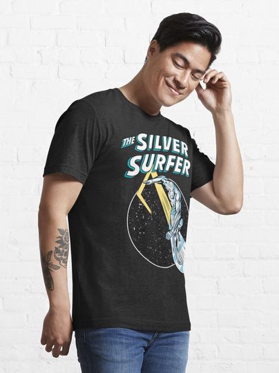 Cosmic Silver Surfer Essential T-Shirt
