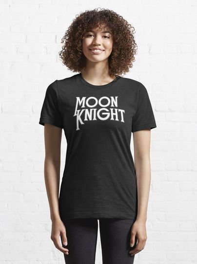 Moon Knight - Classic Title - Clean Essential T-Shirt