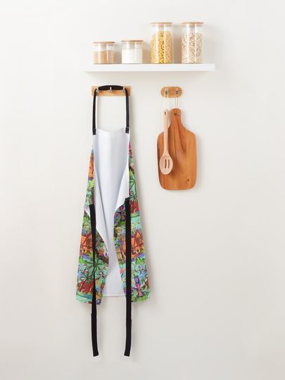 The ORIGINAL Enchanted Tiki Room Collage Apron