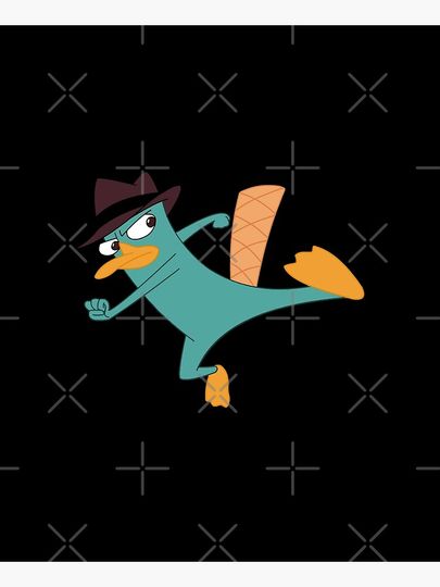 Vintage Perry The Platypus Cool Gifts Apron