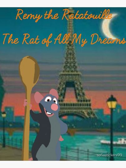 Ratatouille the Musical Art Apron