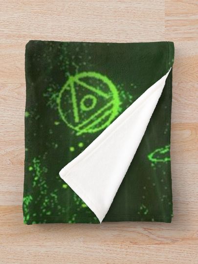 Treasure Planet Map Throw Blanket