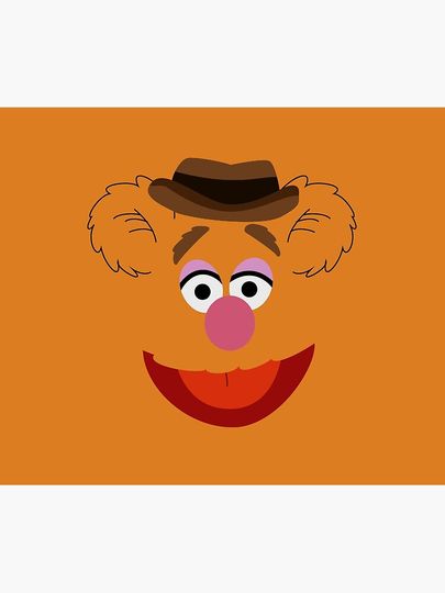 Fozzie Bear Throw Blanket