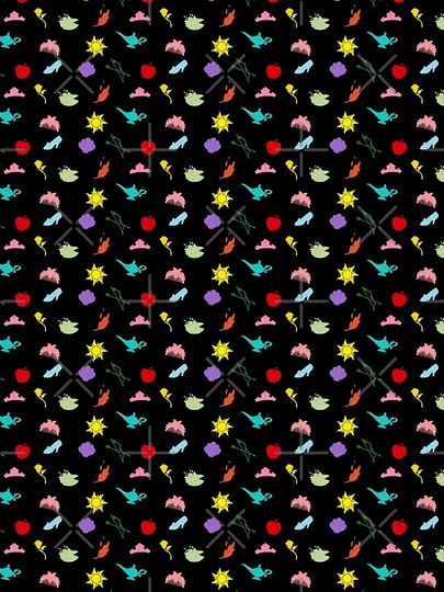 Princess Symbol Pattern Variant Scarf