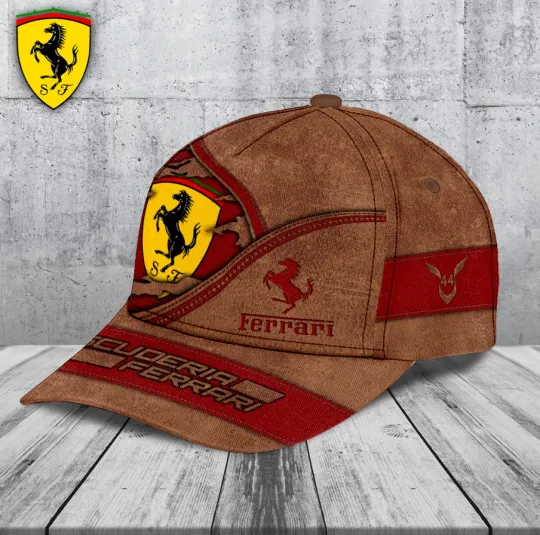 Scu*Deria Fe*Rrari X Le*Wis Ham*Ilton Classic Cap For Fans