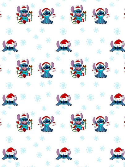 Christmas stitch repeat iPhone Case
