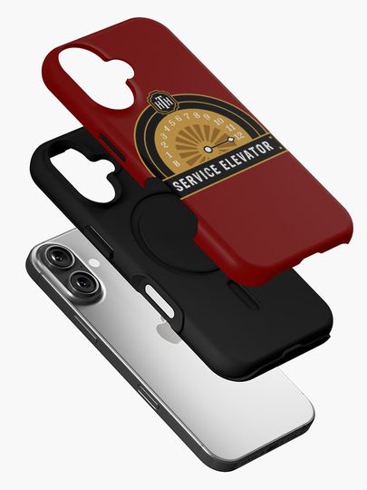 Hollywood Tower Hotel 'SERVICE ELEVATOR' iPhone Case