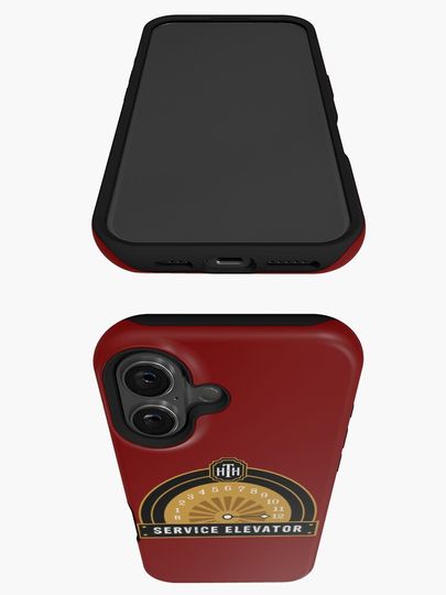 Hollywood Tower Hotel 'SERVICE ELEVATOR' iPhone Case